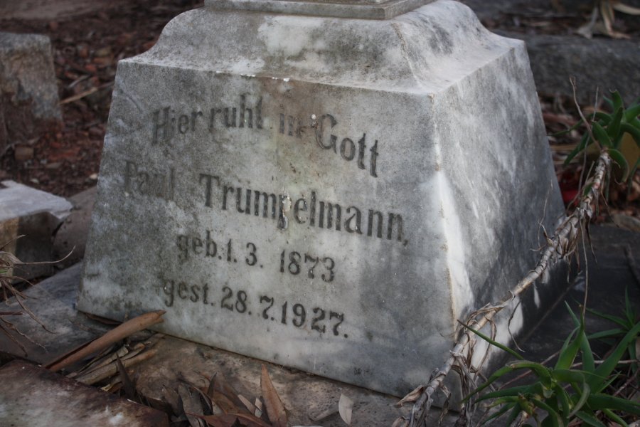 TRÜMPELMANN Paul 1873-1927