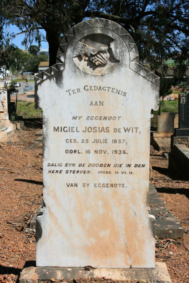 WIT Migiel Josias, de 1857-1936
