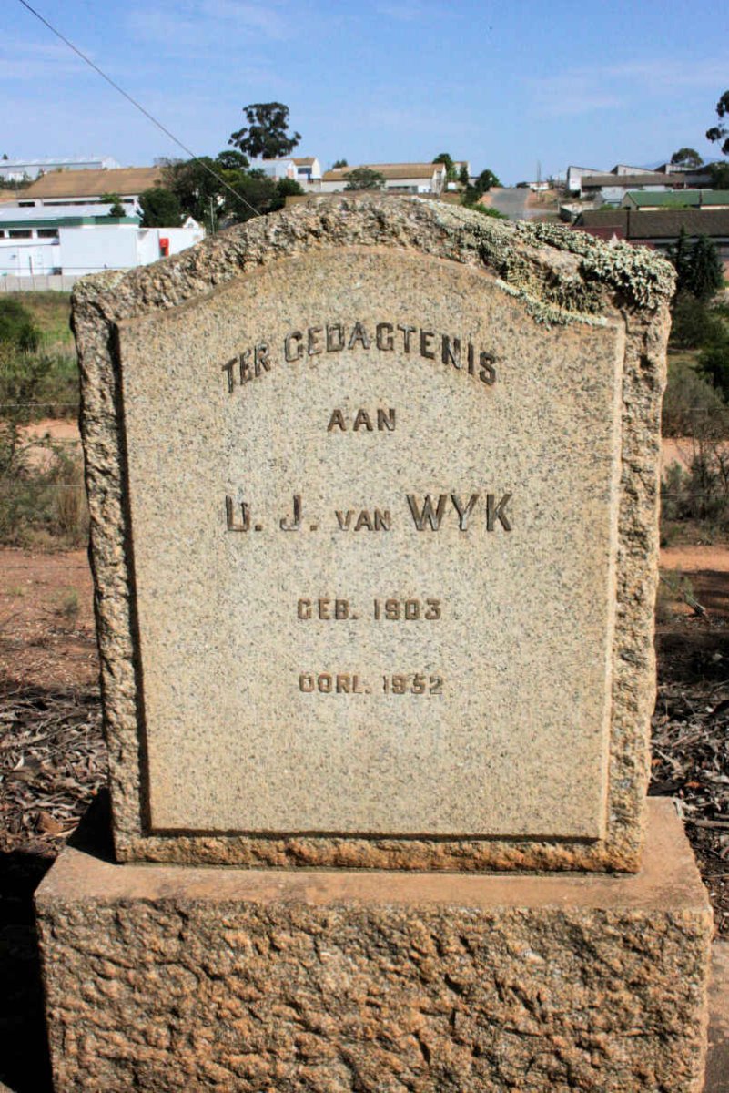 WYK D.J., van 1903-1952