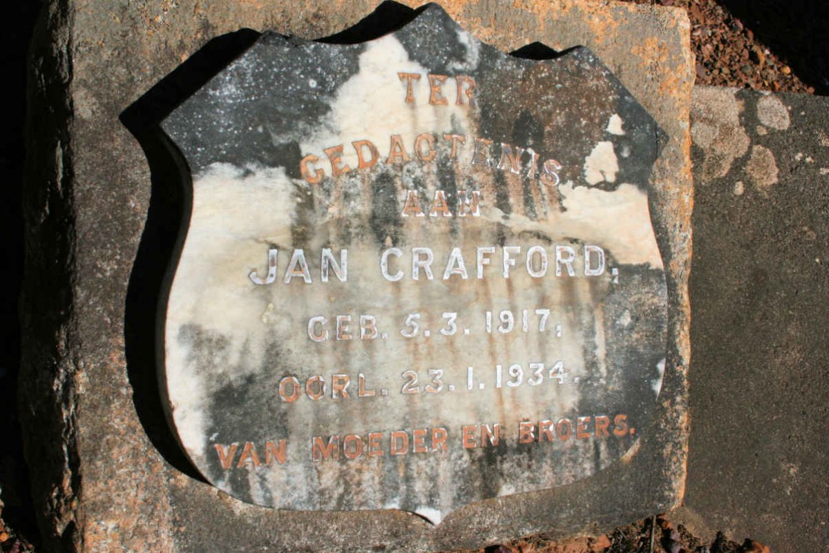 CRAFFORD Jan 1917-1934