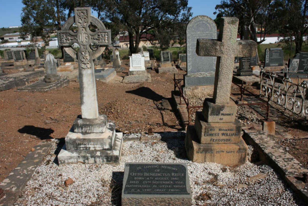 REITZ Gysbert 1832-1910 :: REITZ Otto Benedictus 1882-1961 :: FERGUSON Ernest William -1936