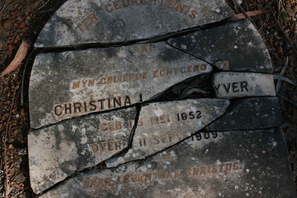 VYVER Christina L., van der 1852-1909