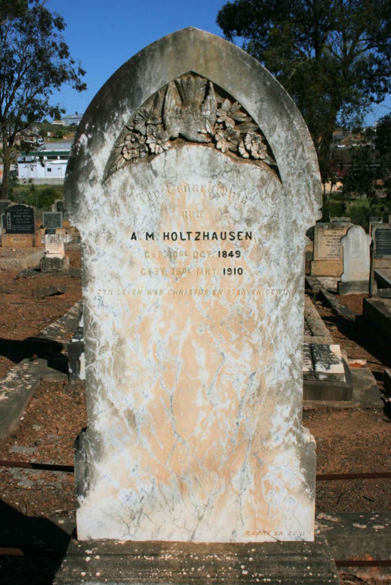 HOLTZHAUSEN A.M. 1949-1910