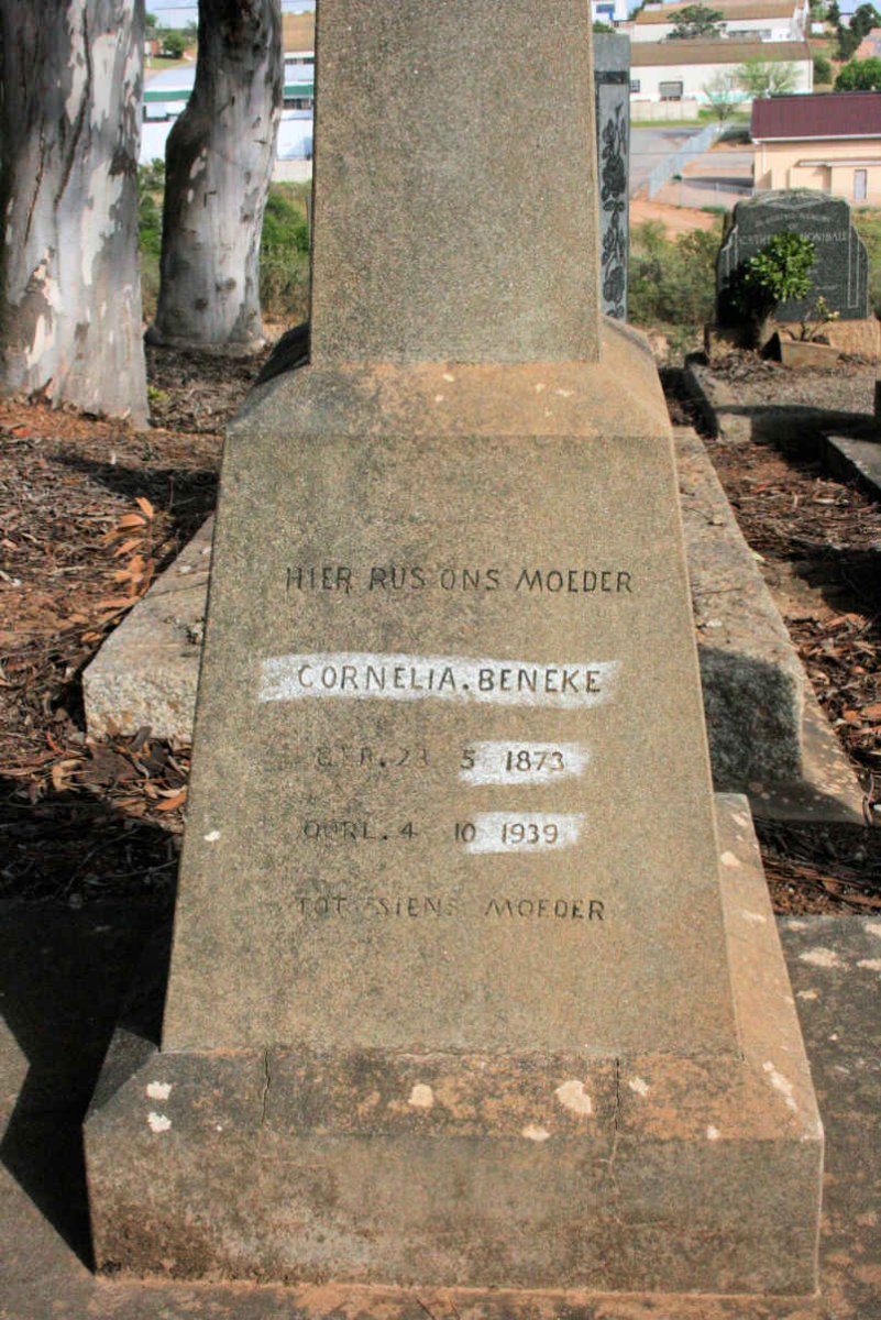 BENEKE Cornelia 1873-1939