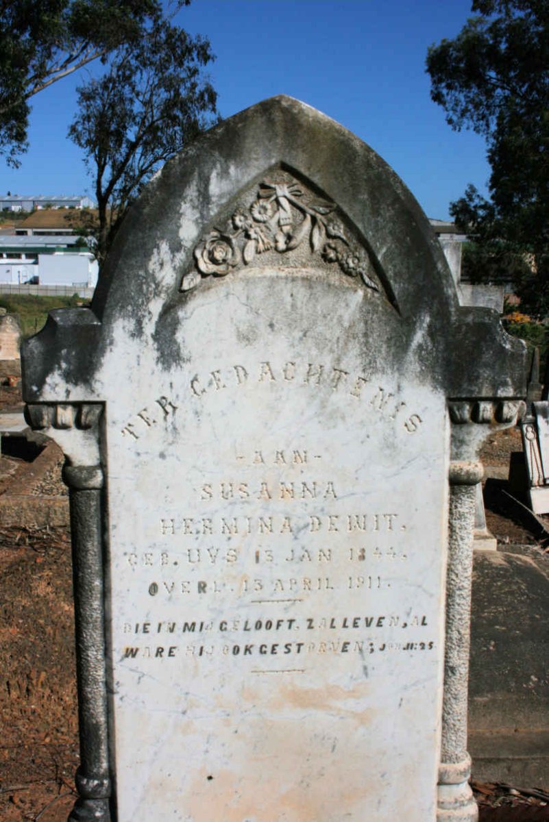 WIT Susanna Hermina, de 1844-1911