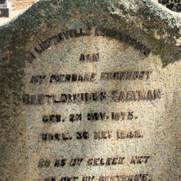 SAAYMAN Bartlomubus 1875-1942