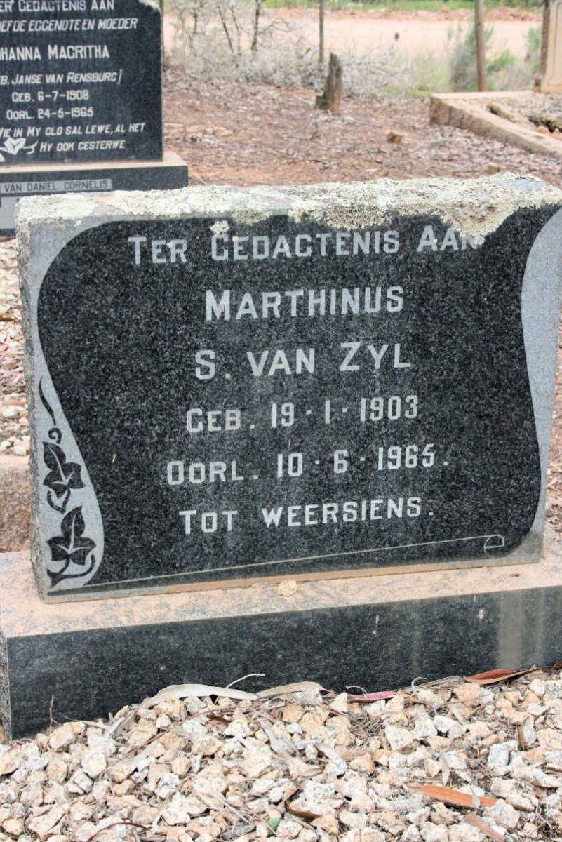 ZYL Martinus S., van 1903-1965