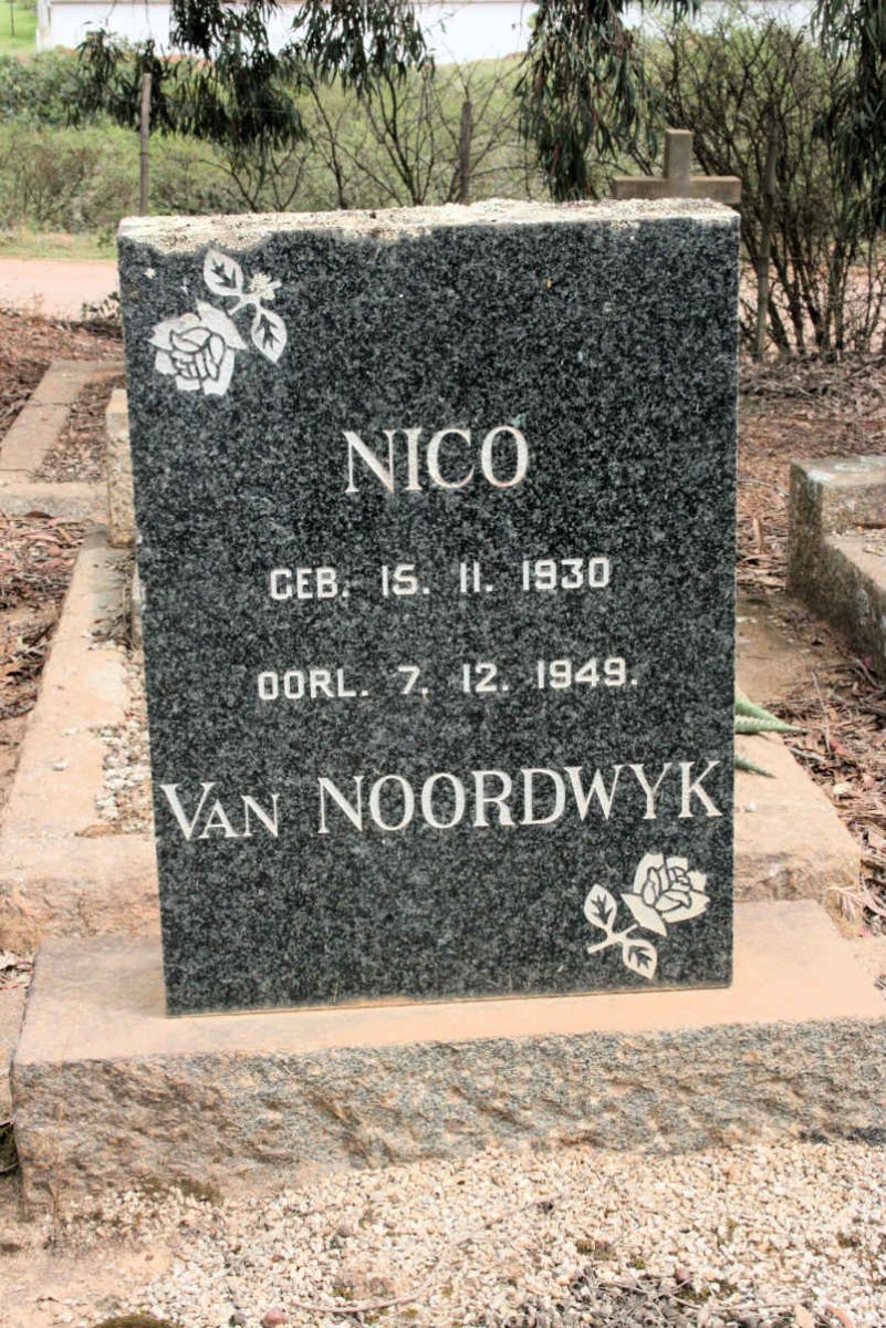 NOORDWYK Nico, van 1930-1949