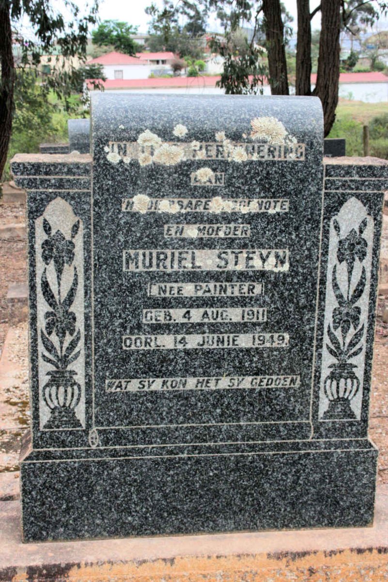 STEYN Muriel neé PAINTER 1911-1949