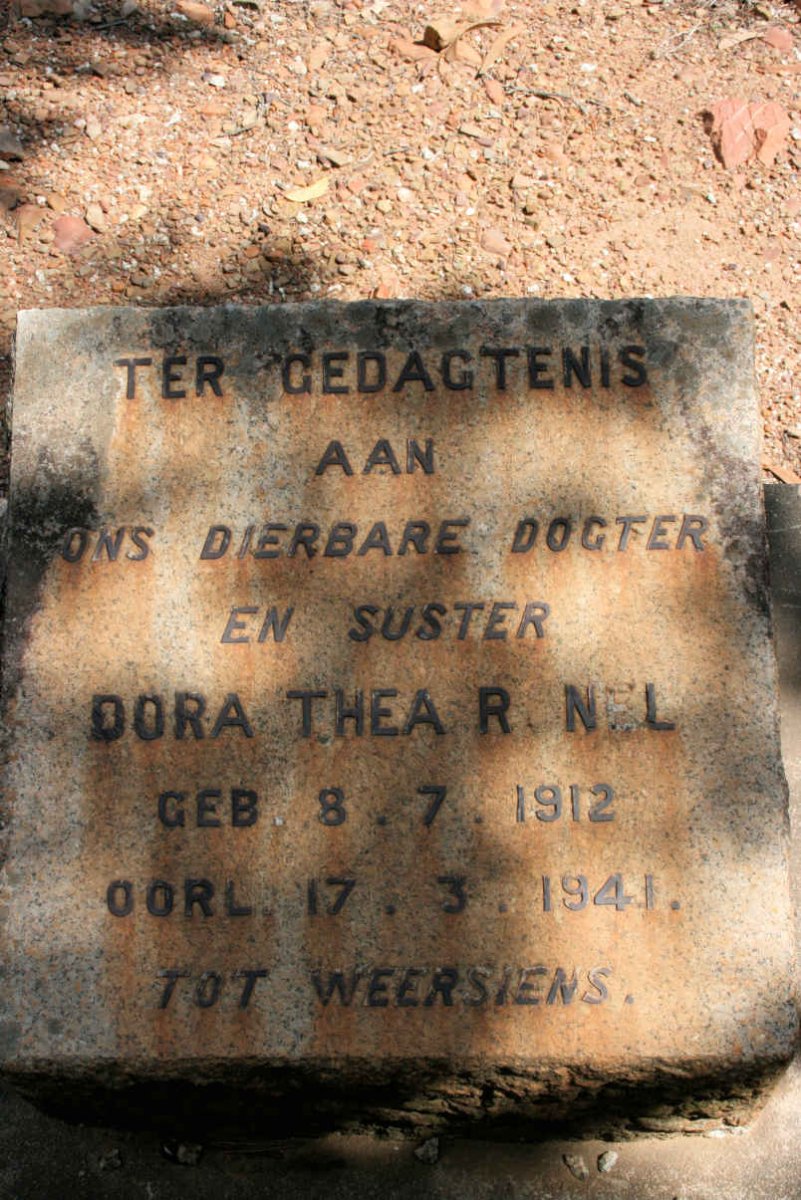 NEL Dora Thea R. 1912-1941
