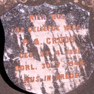 CROUS P.A. 1871-1944