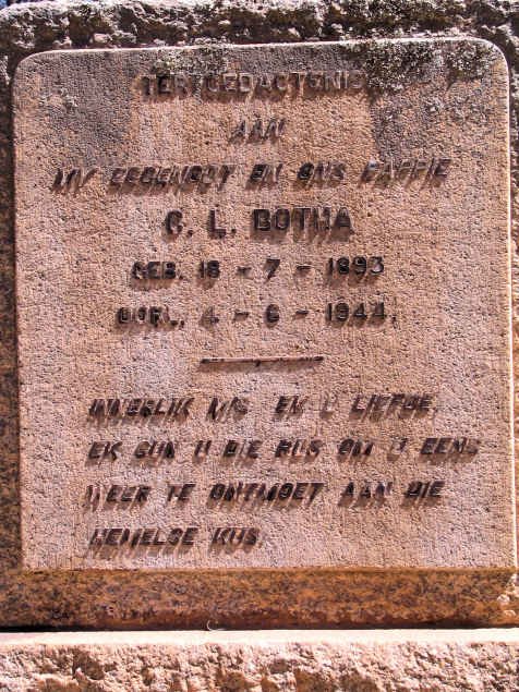 BOTHA C.L. 1893-1944