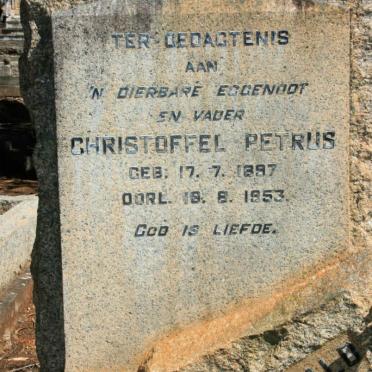 GROENEWALD Christoffel Petrus 1897-1953
