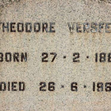 VERSFELD Theodore 1889-1960