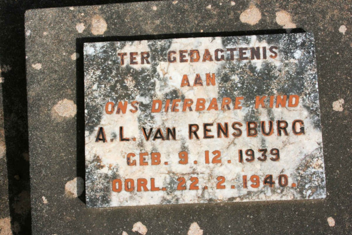 RENSBURG A.L. 1936-1940