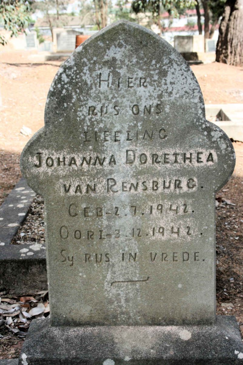 RENSBURG Johanna Dorethea 1942-1942