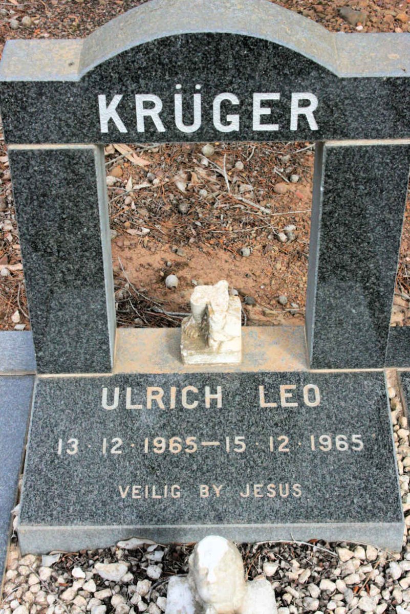 KRÜGER Ulrich Leo 1965-1965
