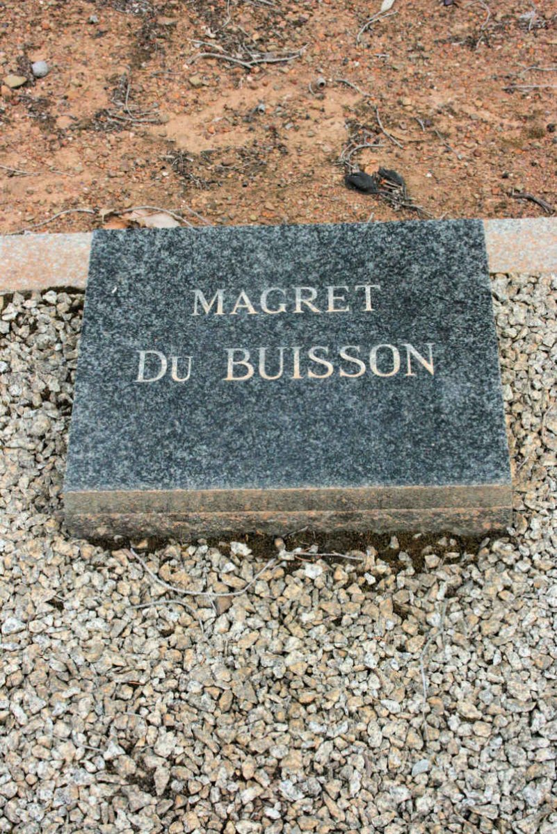 BUISSON Magret, du