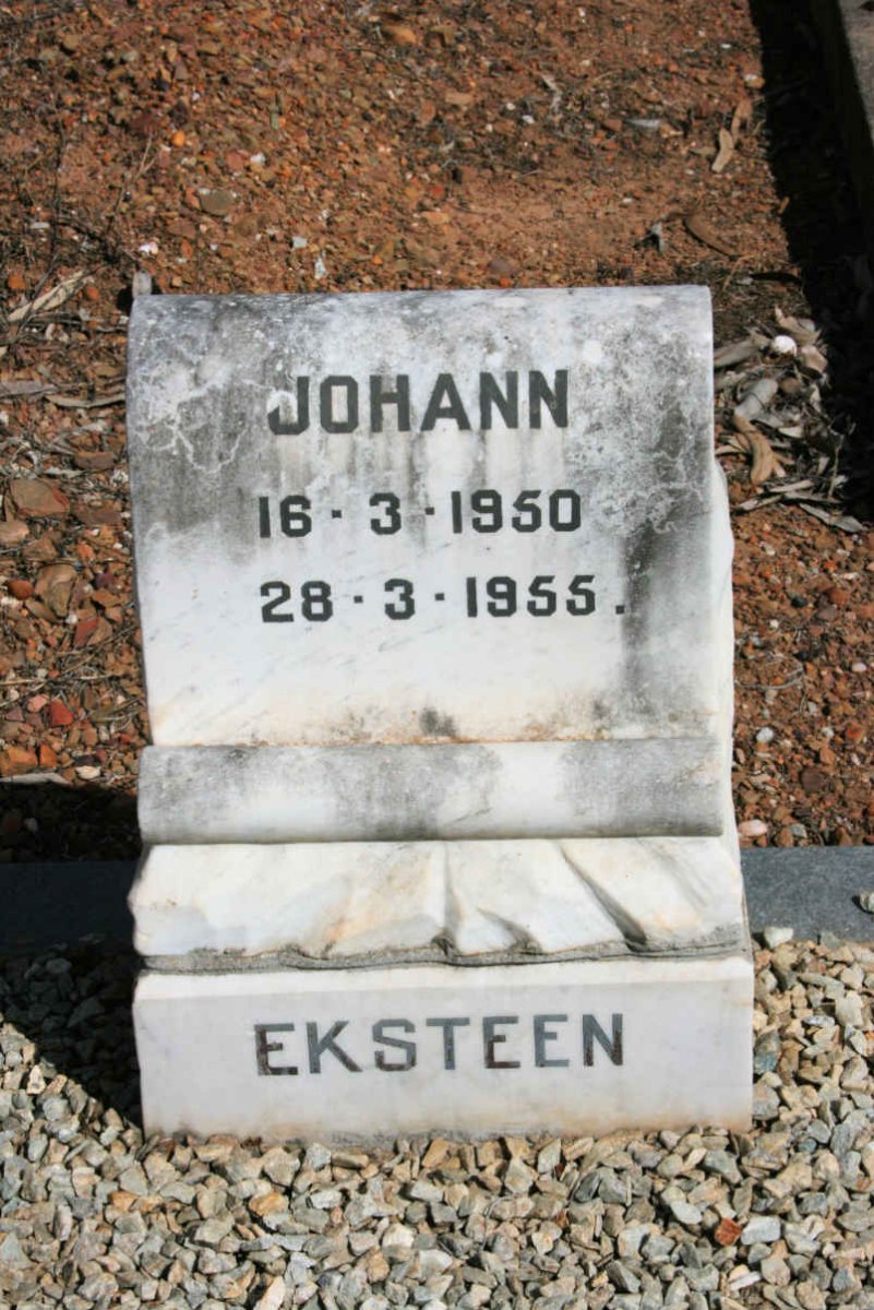EKSTEEN Johann 1950-1955
