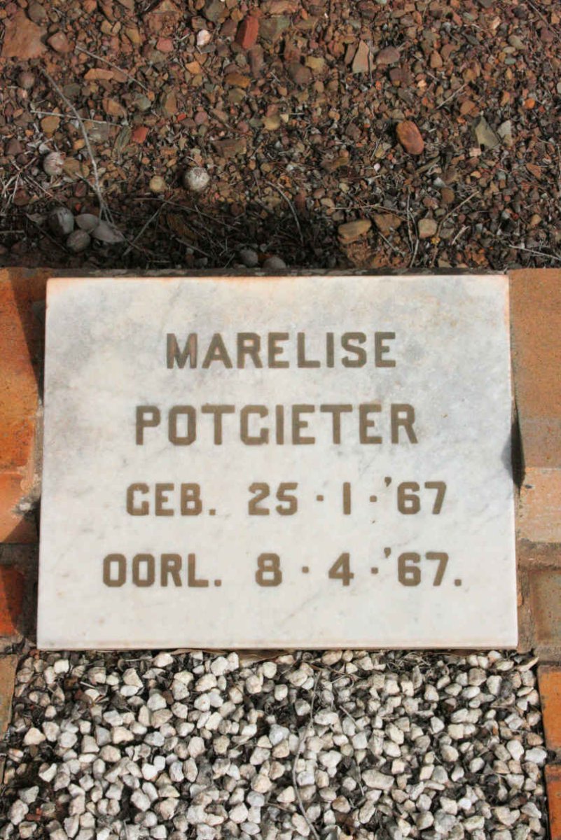 POTGIETER Marelise 1967-1967