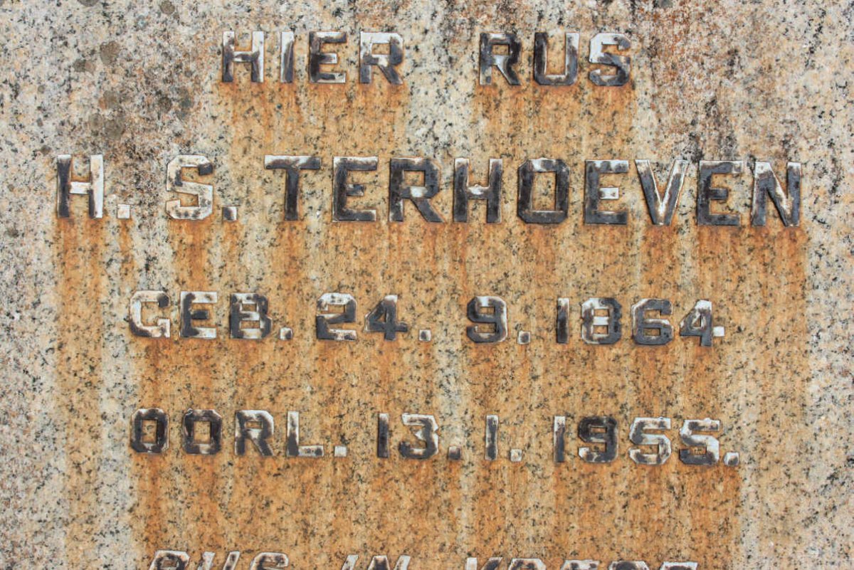 TERHOEVEN H.S. 1965-1955