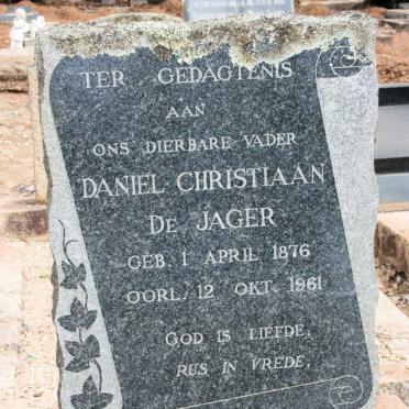 JAGER Daniel Christiaan, de 1876-1961