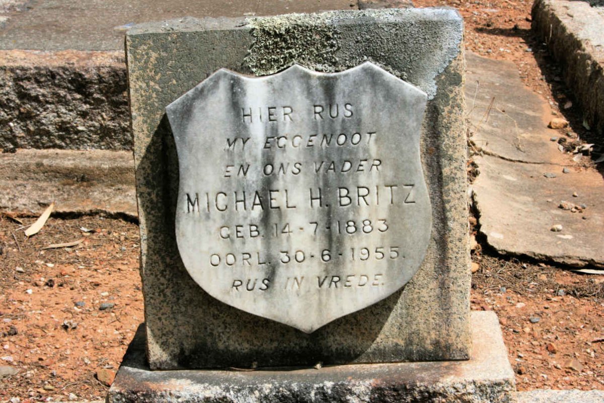 BRITZ Michael H. 1883-1955
