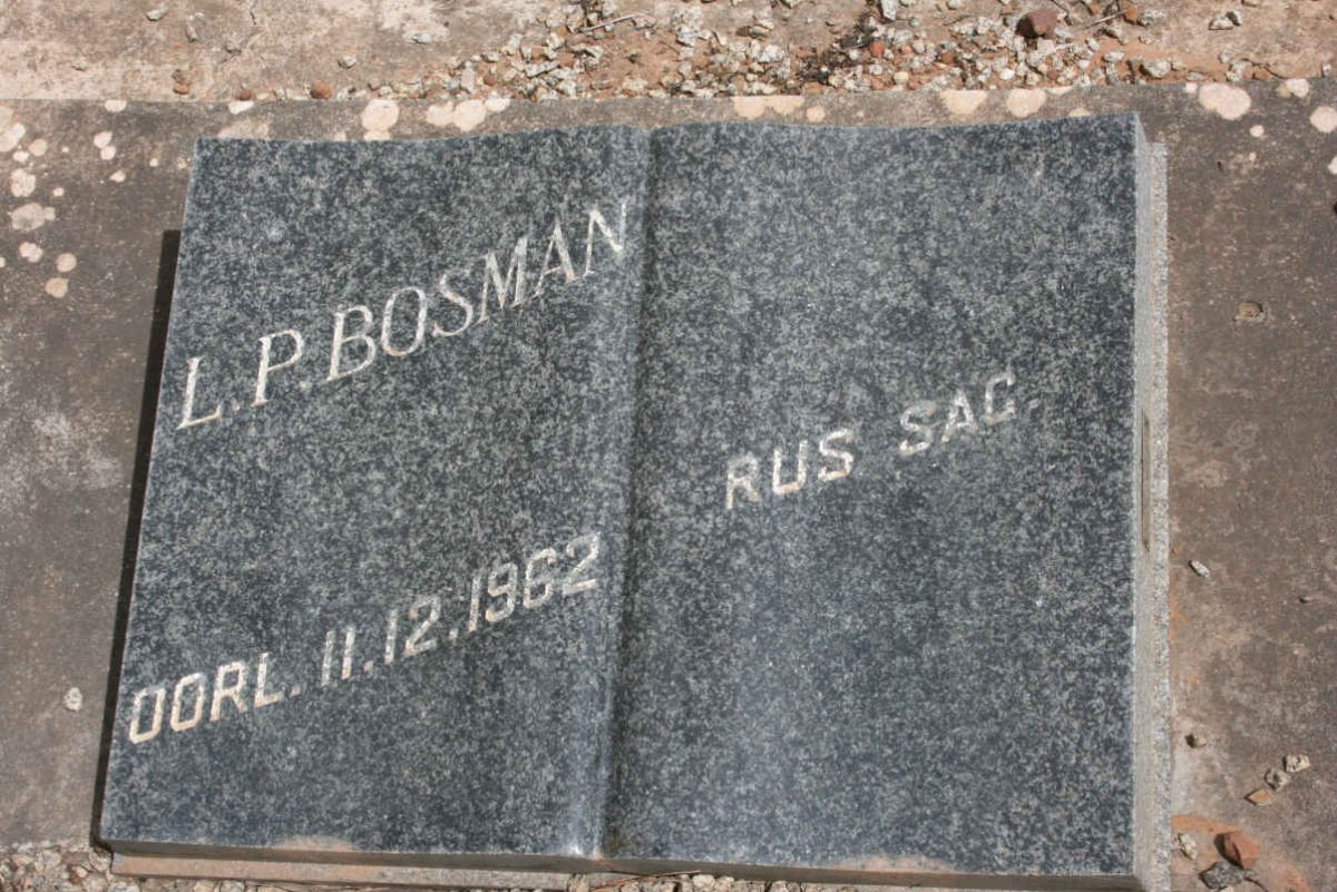 BOSMAN L.P. -1962