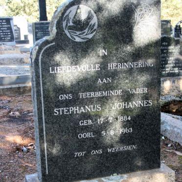 STEYN Stephanus Johannes 1884-1963