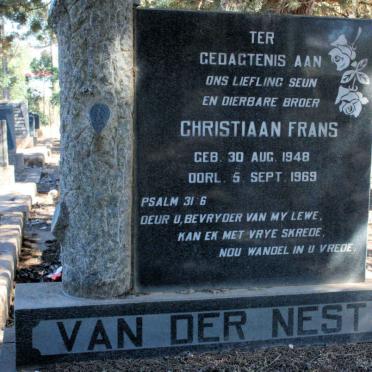 NEST Christiaan Frans. van der 1948-1969