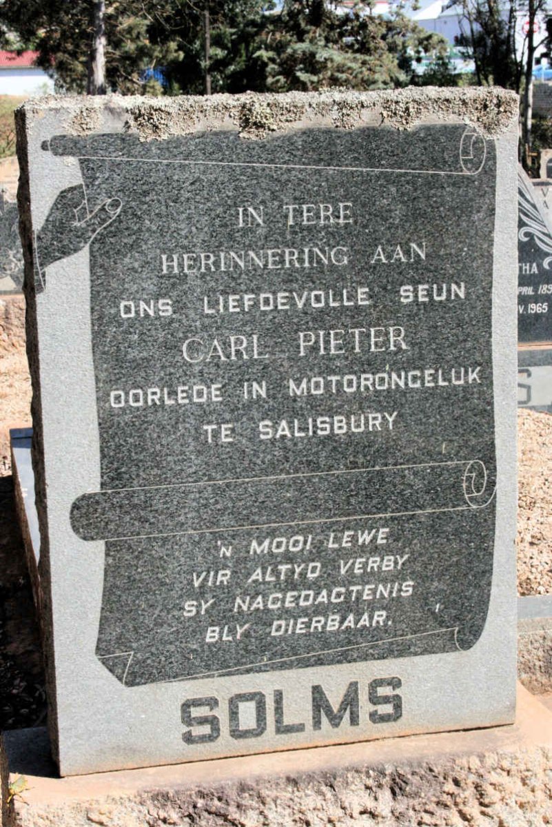 SOLM Carl Pieter