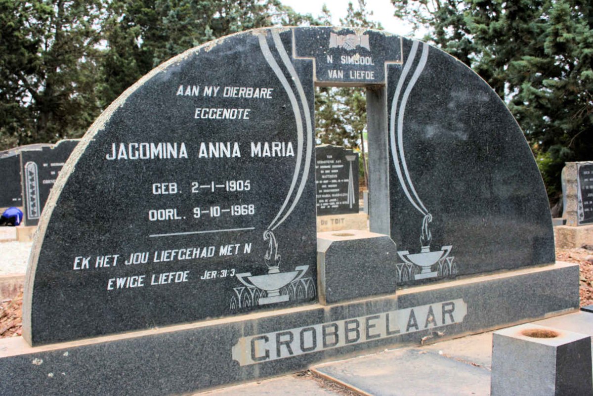 GROBBELAAR Jacomina Anna Maria 1905-1968