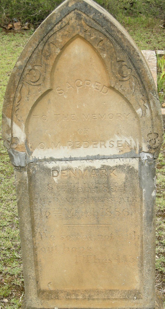 PEDERSEN O.M., 1834-1886