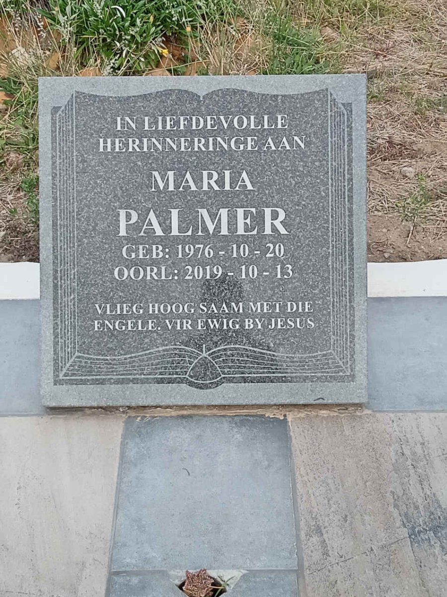 PALMER Maria 1976-2019