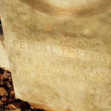 PIETERSE Petrus L.J. 1861-1941