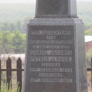 Western Cape, ROBERTSON district, Rural (farm cemeteries)