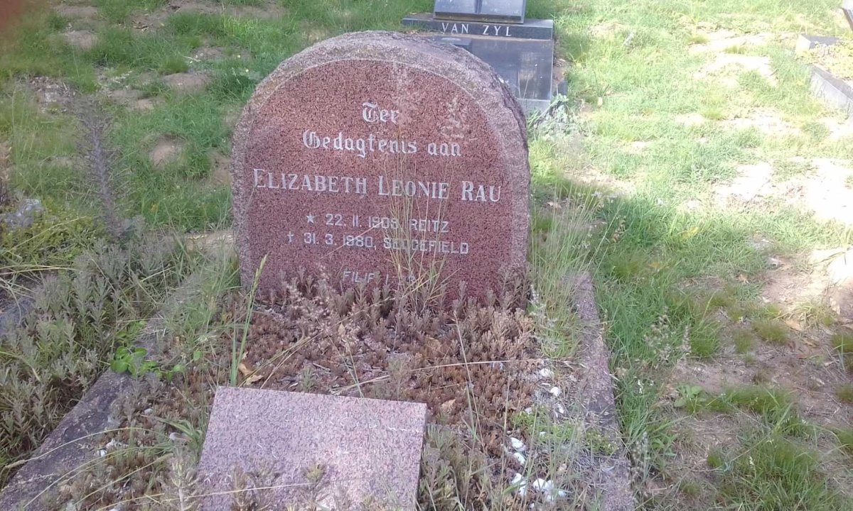 RAU Oscar 1897-1978 &amp; Elizabeth Leonie 1909-1980