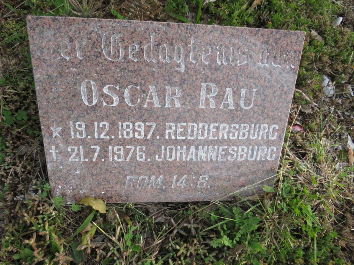 RAU Oscar 1897-1976