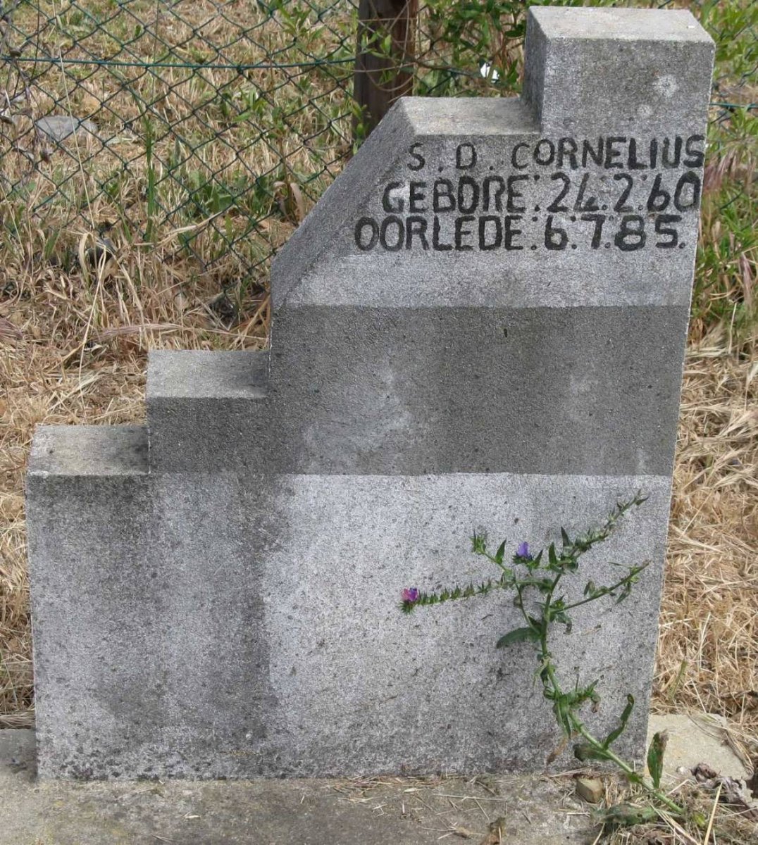 CORNELIUS S.D. 1960-1985