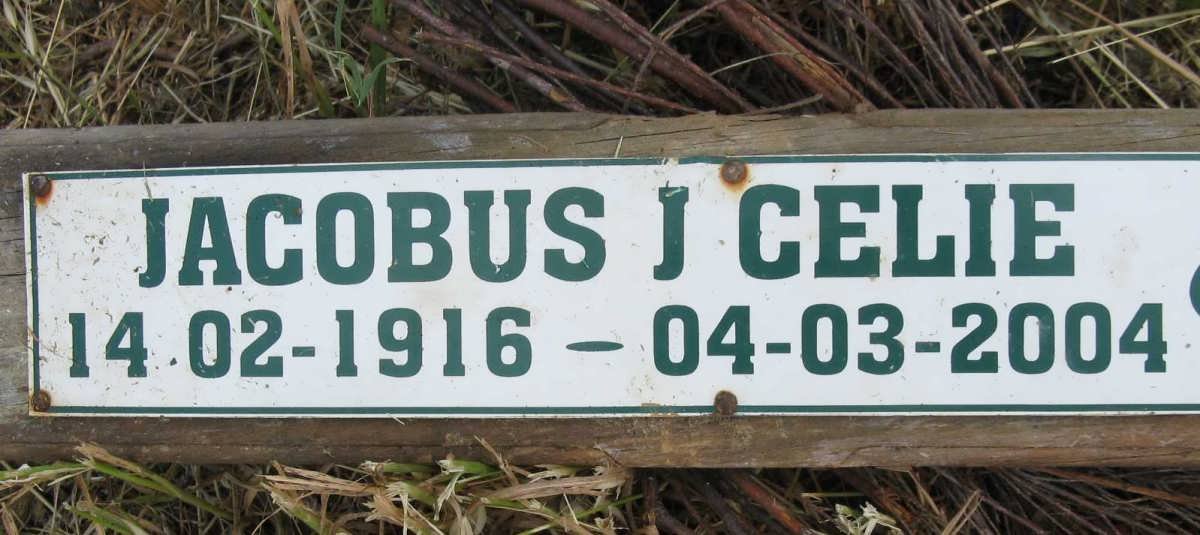 CELIE Jacobus J. 1916-2004