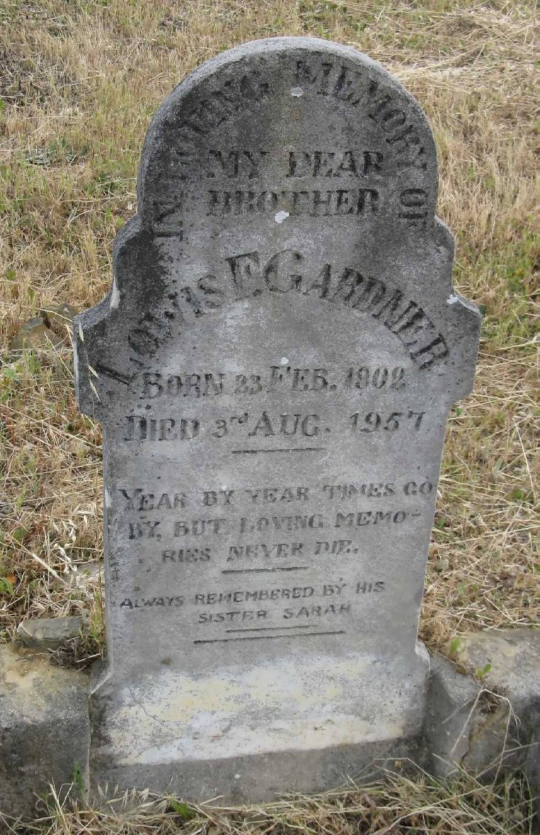 GARDNER Lewis F. 1902-1957