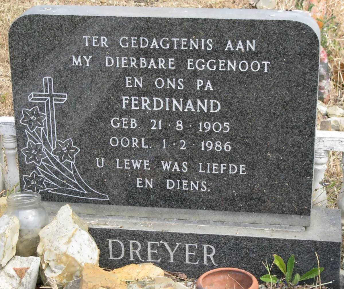 DREYER Ferdinand 1905-1986