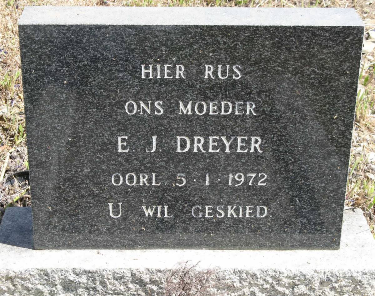 DREYER E.J. -1972