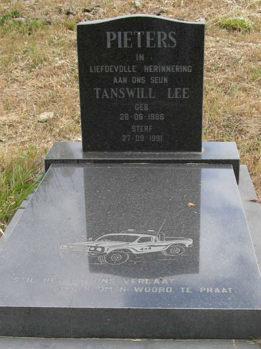 PIETERS Tanswill Lee 1986-1991