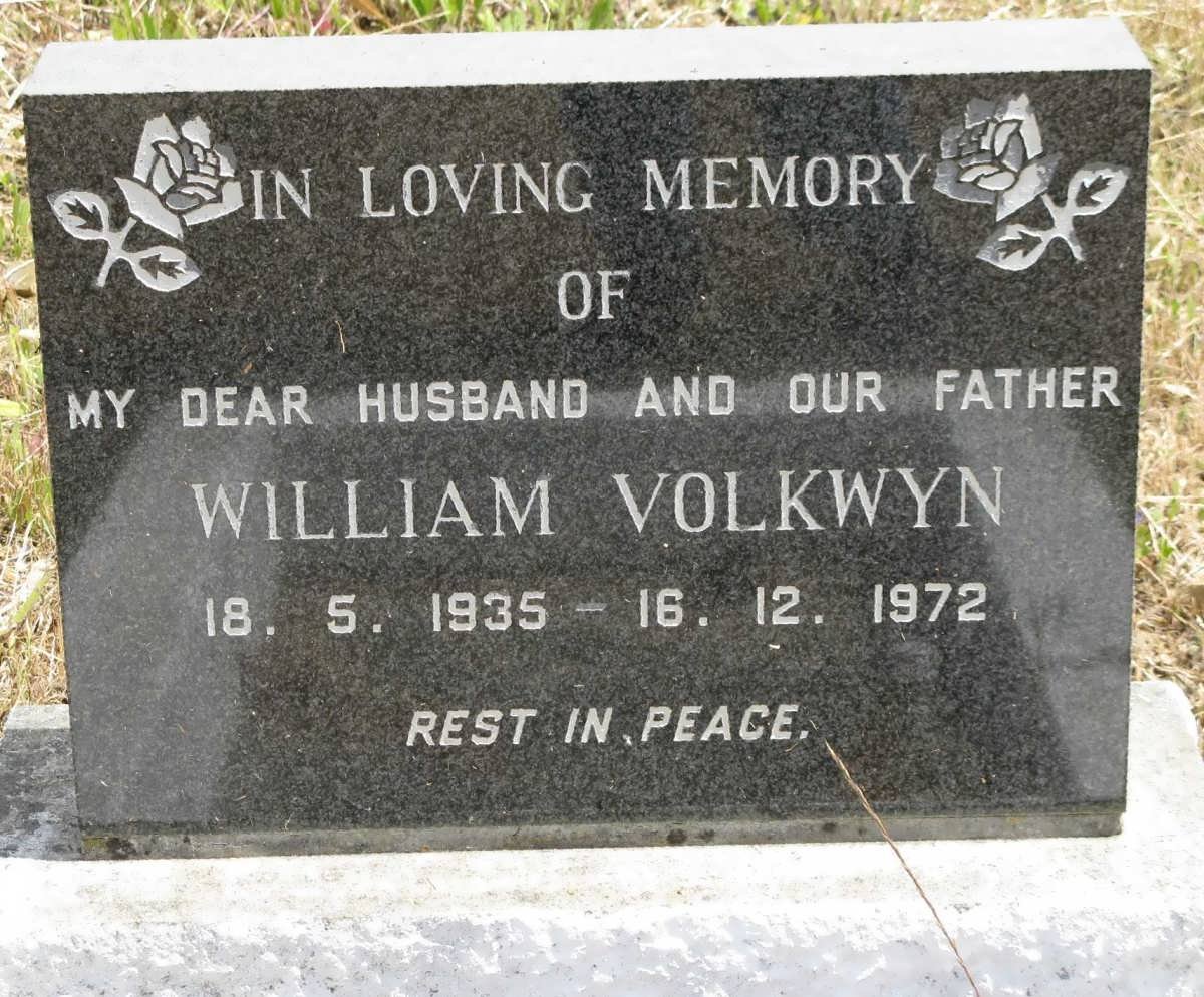 VOLKWYN William 1935-1972