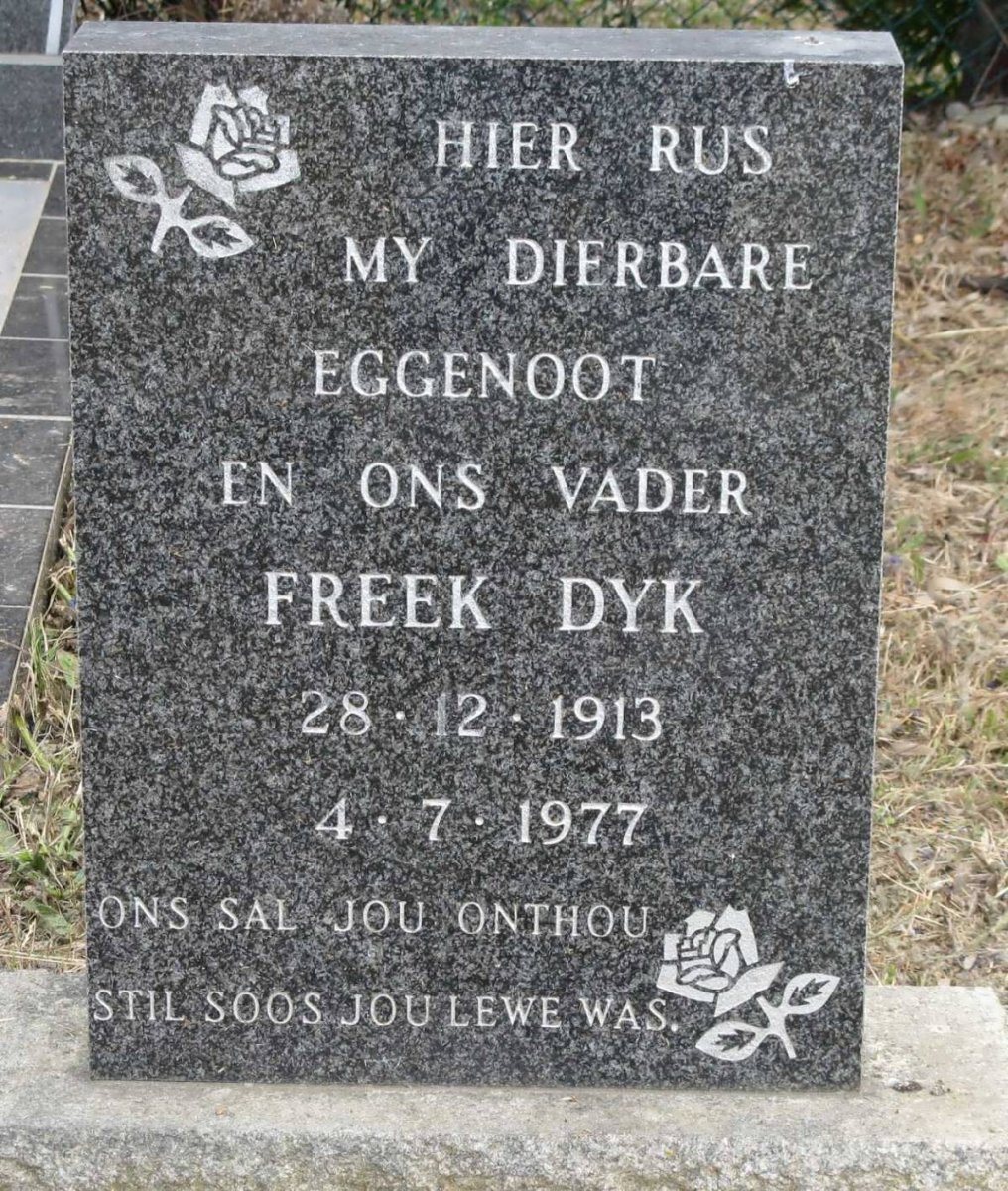 DYK Freek 1913-1977