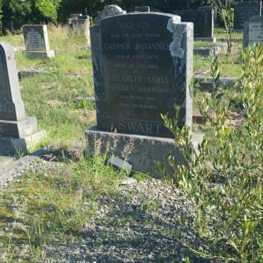 SWART Casper Johannes 1878-1962 & Elizabeth Maria Susara RADYN 1887-1971