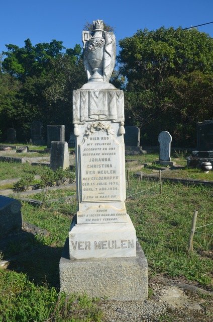 VERMEULEN Johanna Christina nee GELDENHUYS 1872-1934