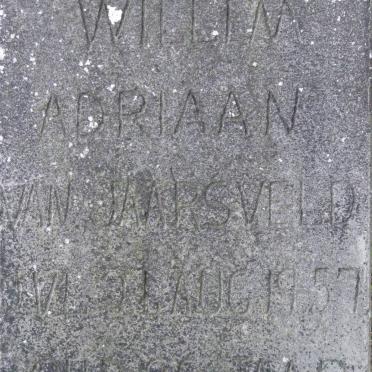 JAARSVELD Willem Adriaan, van -1957