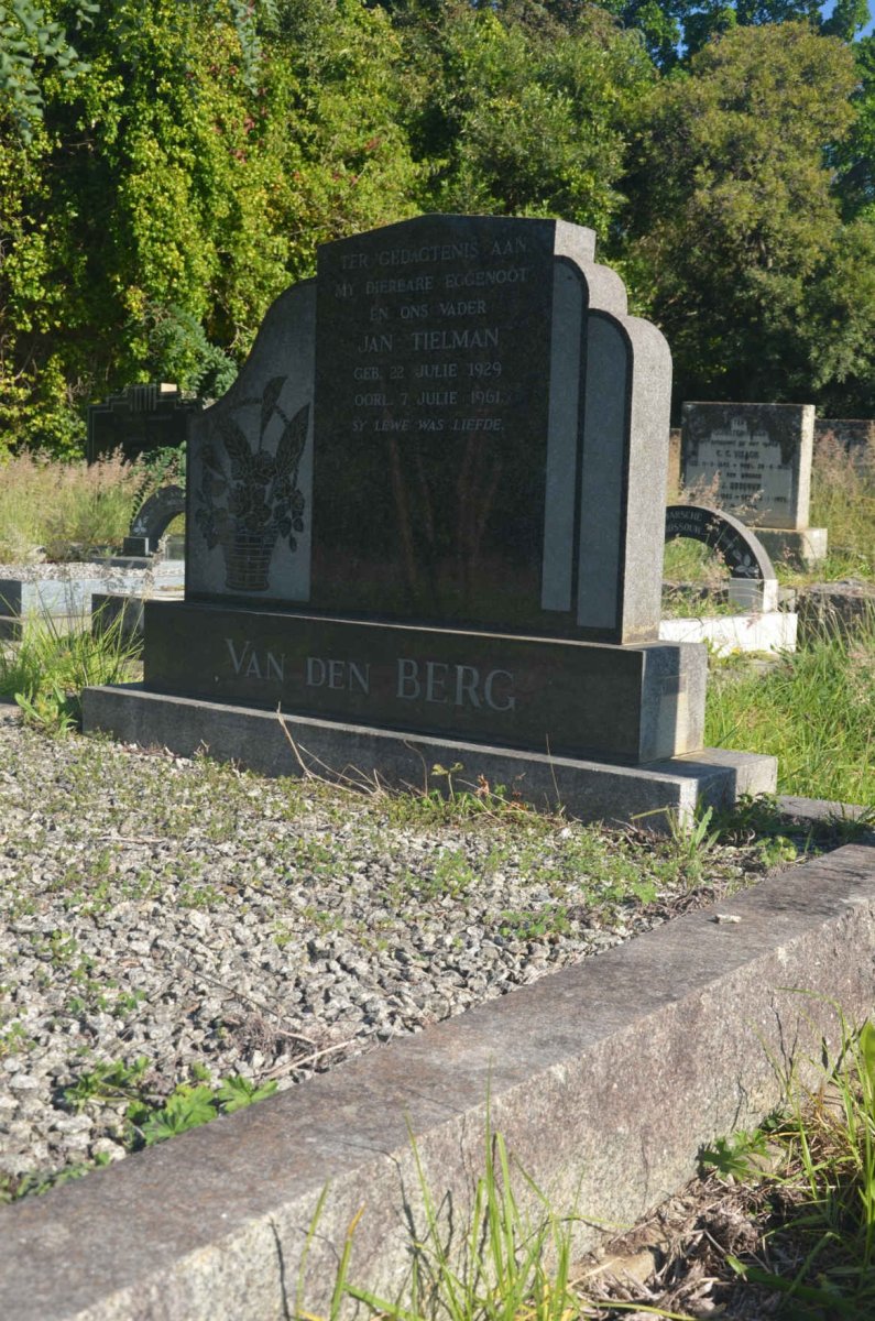 BERG Jan Tielman, van der 1929-1961